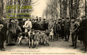 Fontenailles (Seine-et-Marne) - Environs de Nangis – La Chasse à Courre – Un Relais de Chiens au Pont de Villefermoy