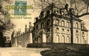 Fontenailles (Seine-et-Marne) - Domaine de Bois-Boudran (S.-et-M.) – Le Château (côté Sud-Ouest)