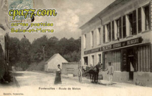 Fontenailles (Seine-et-Marne) - Route de Melun