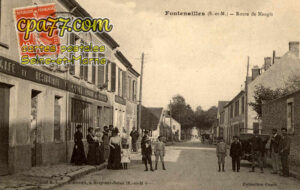 Fontenailles (Seine-et-Marne) - Route de Nangis