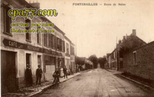 Fontenailles (Seine-et-Marne) - Route de Melun