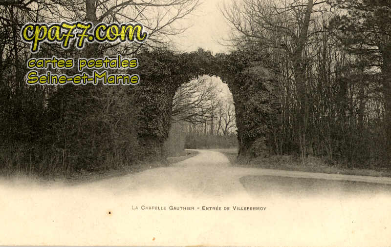 Fontenailles (Seine-et-Marne) - La Chapelle Gauthier – Entrée de Villefermoy