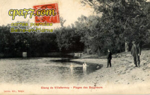 Fontenailles (Seine-et-Marne) - Etang de Villefermoy – Plages des Baigneurs