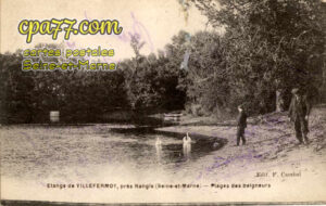 Fontenailles (Seine-et-Marne) - Etangs de Villefermoy, près Nangis (Seine-et-Marne) – Plages des baigneurs