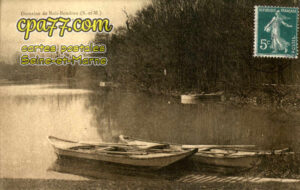 Fontenailles (Seine-et-Marne) - Domaine de Bois-Boudran (S.-et-M.) – La Baignade du Grand Etang