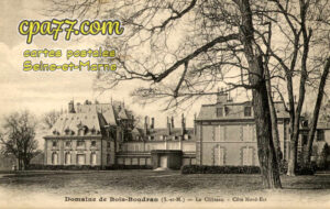 Fontenailles (Seine-et-Marne) - Domaine de Bois-Boudran (S.-et-M.) – Le Château – Côté Nord-Est