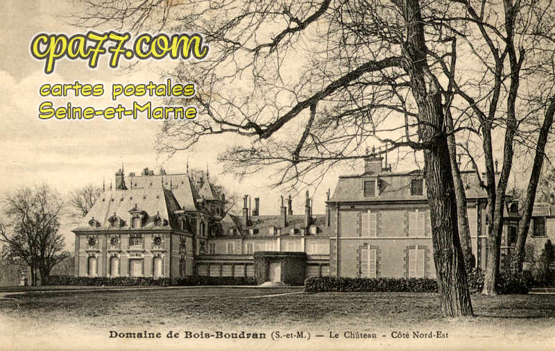 Fontenailles (Seine-et-Marne) - Domaine de Bois-Boudran (S.-et-M.) – Le Château – Côté Nord-Est