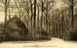 Fontenailles (Seine-et-Marne) - Domaine de Bois-Boudran (S.-et-M.) – La Grille de service