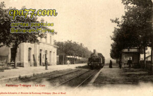 Fontenay Trésigny (Seine-et-Marne) - La Gare (en l&rsquo;état)