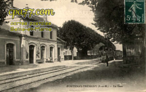 Fontenay Trésigny (Seine-et-Marne) - La Gare