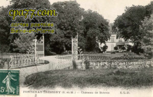 Fontenay Trésigny (Seine-et-Marne) - Château de Botron