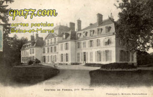 Forges (Seine-et-Marne) - Château de Forges, près Montereau