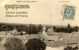 Forges (Seine-et-Marne) - Vue prise du Réservoir