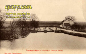 Fresnes Sur Marne (Seine-et-Marne) - L&rsquo;Ecluse du Canal de l&rsquo;Ourcq