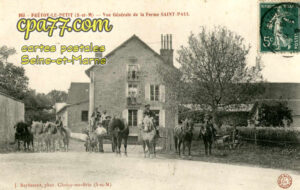 Frétoy Le Moutier (Seine-et-Marne) - Vue Générale de la Ferme Saint-Paul