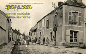 Fromont (Seine-et-Marne) - Environs de Puiseaux – Fromont – Rue Principale