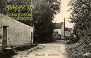 Fublaines (Seine-et-Marne) - Entrée du Pays