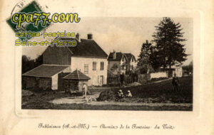 Fublaines (Seine-et-Marne) - Chemin de la Fontaine du Toit