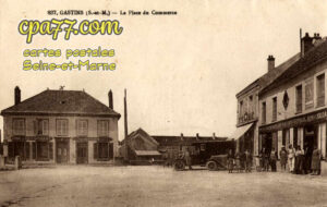 Gastins (Seine-et-Marne) - La Place du Commerce