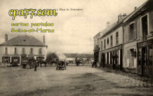 Gastins (Seine-et-Marne) - La Place du Commerce