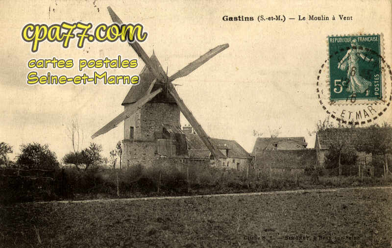 Gastins (Seine-et-Marne) - Le Moulin à vent