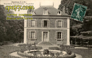 Gastins (Seine-et-Marne) - Propriété de Vaux-sur-Valière – Façade Sud