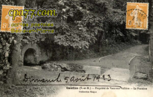 Gastins (Seine-et-Marne) - Propriété de Vaux-sur-Vallière – La Fontaine