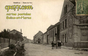 Gastins (Seine-et-Marne) - Route de Pécy