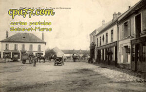 Gastins (Seine-et-Marne) - La Place du Commerce