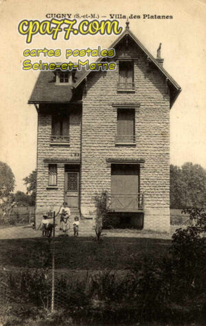 La Genevraye (Seine-et-Marne) - Villa des Platanes