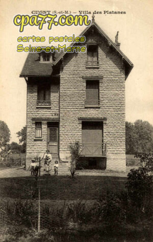 La Genevraye (Seine-et-Marne) - Villa des Platanes