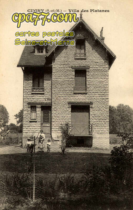 La Genevraye (Seine-et-Marne) - Villa des Platanes