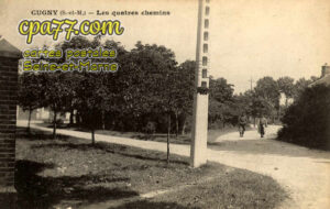 La Genevraye (Seine-et-Marne) - Les Quatre Chemins