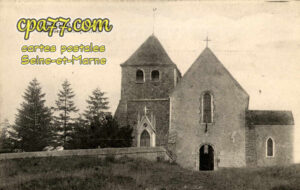 La Genevraye (Seine-et-Marne) - L&rsquo;Eglise – Monument historique (1600)