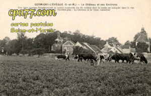 Germigny L'évêque (Seine-et-Marne) - Le Château et ses environs