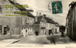 Germigny L'évêque (Seine-et-Marne) - Rue principale