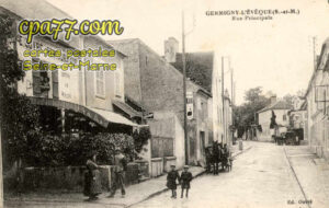 Germigny L'évêque (Seine-et-Marne) - Rue principale