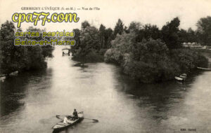 Germigny L'évêque (Seine-et-Marne) - Vue de L&rsquo;Ile