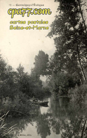 Germigny L'évêque (Seine-et-Marne) - Petit bras de l’ile l’Ancre