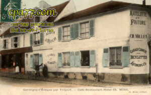 Germigny L'évêque (Seine-et-Marne) - Germigny-L’Evêque par Trilport – Café-Restaurant-Hôtel Ch. Millet
