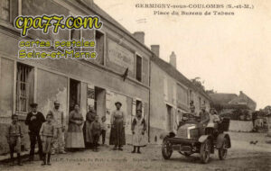 Germigny Sous Coulombs (Seine-et-Marne) - Place du Bureau de Tabacs