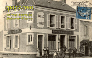 Gouaix (Seine-et-Marne) - L’hôtel de la Gare – Barbette, Propriétaire