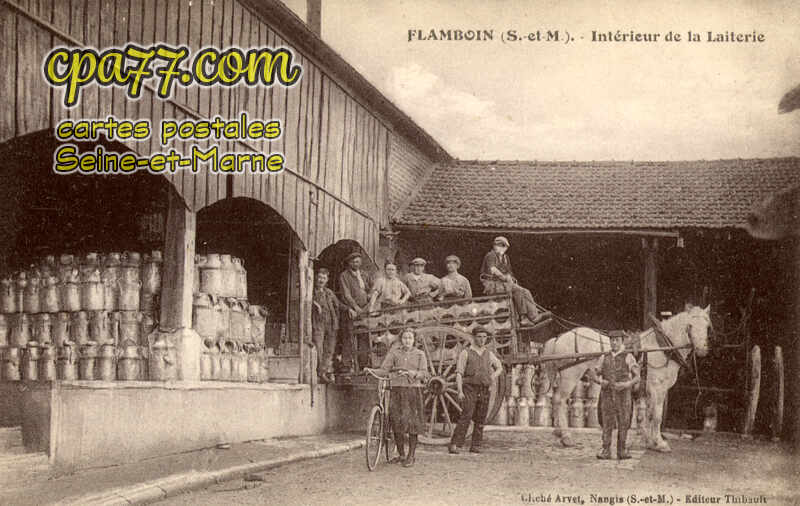 Gouaix (Seine-et-Marne) - Flamboin – Intérieur de la Laiterie