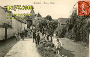 Gouaix (Seine-et-Marne) - Rue de l&rsquo;Eglise