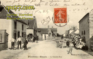 Gouaix (Seine-et-Marne) - Flamboin – La Grande-Rue