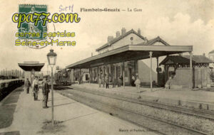 Gouaix (Seine-et-Marne) - La Gare de Flamboin