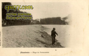 Gouaix (Seine-et-Marne) - Flamboin – Plage du Portmontain