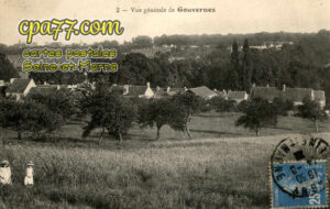 Gouvernes (Seine-et-Marne) - Vue générale de Gouvernes