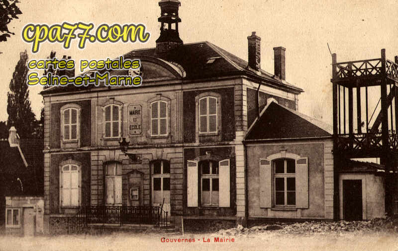 Gouvernes (Seine-et-Marne) - La Mairie