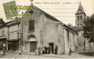 Gouvernes (Seine-et-Marne) - Deuil – L&rsquo;Eglise